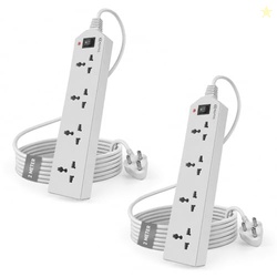 Sturlite Extension Board 2 Meter Cord | 4 Socket with Master Switch |
