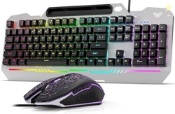 Aula T102 Wired USB Standard Gaming Keyboard Compatible with Desktop,