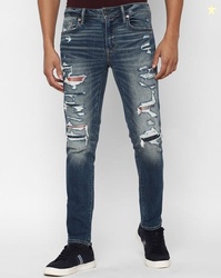 American Eagle Men AirFlex+ Ripped Skinny Jeans