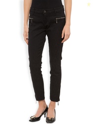 Basics By Tokyo Talkies Women Flat-Front Trousers