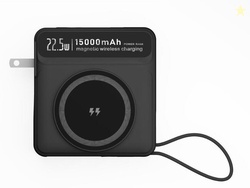 Acer 15000 mAh 22.5 W Wired & Wireless Mini Pocket Size Power Bank Bla