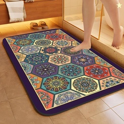 SKVM Water Absorbent mat for Bathroom Kitchen Floor Door Entrance Anti