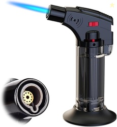 Windproof Blow Torch Jet Flame I Culinary Kitchen Gas Lighter I Refill