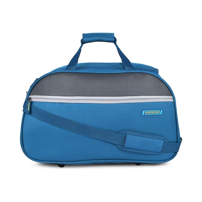 Aristocrat Enigma 52 Cm Polyester Softsided Cabin Size Duffle Bag - Bl