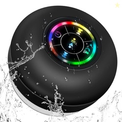 Suction Cup Speaker, Waterproof and Splash proof, HD Sound, Easy Pairi