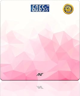 ANT Flora Ruby Digital Personal Weighing Scale for Body Weight, 180kg