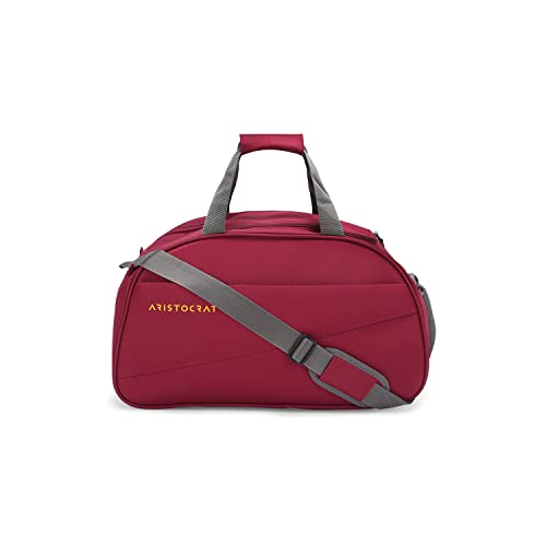 Polyester 50 Cms Small Duffle Bag (Red)
