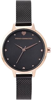 Women's Amour Analog Watch Black Strap-FCN00018E