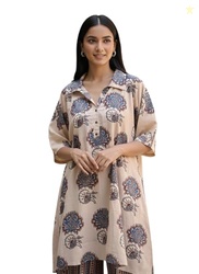 Leriya Fashion Women s Rayon Kurta Pant Set | Casual Style Ethnic Co o