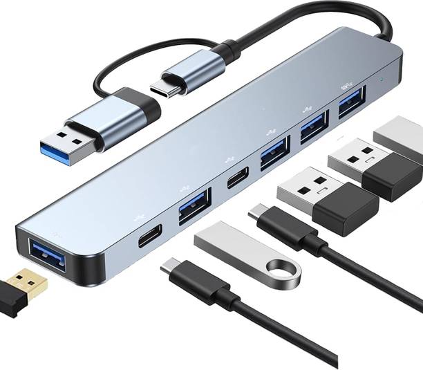 Foxne Point Type-C with USB 3.0,1xUSB 2.0 & TypeC 3.0 PD 7-in-1 Type-C