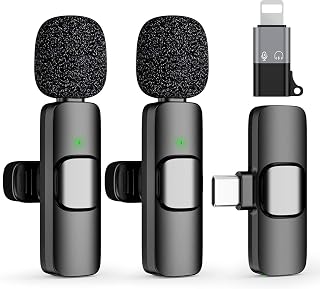 Wireless Mic with Noise Cancellation | Dual Channel Mic Wireless | Mic