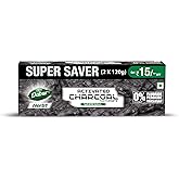 DABUR Herb'L Activated Charcoal Toothpaste 240G (120G x2, Pack of 2)|W