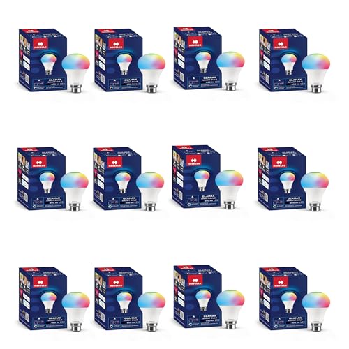 Havells Glamax 12W B22 WiFi LED Smart Bulb with Music Sync Function, C