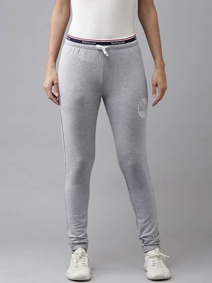 Van Heusen Women Printed Antiviral Body Hug Joggers with Printed Detai