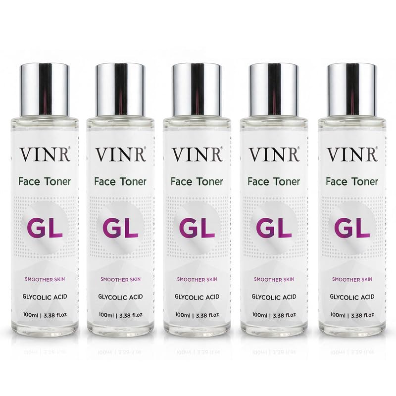 VINR 7% Glycolic Acid Toner For Glowing Skin with 2% Niacinamide & 0.5