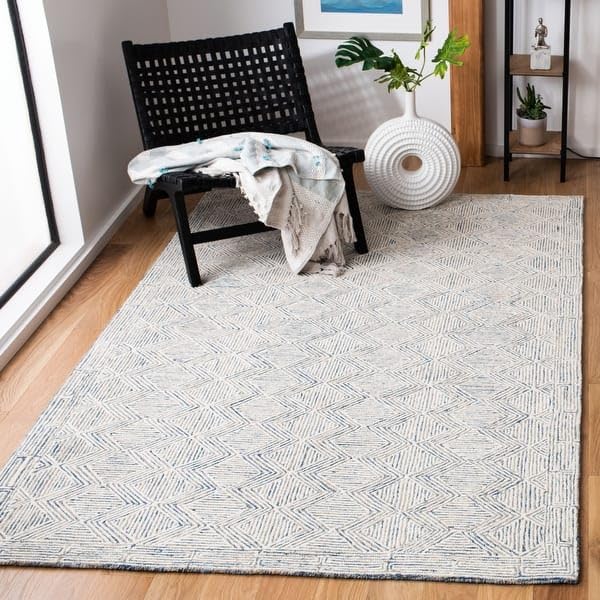Soft Pure Woolen Modern Collection Tufted Carpet for Living Room,Bedro