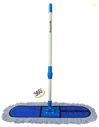Inuvik Microfiber Wet & Dry Cotton Pad Floor Mop 75x14x6(18-Inch Head)