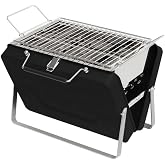 My Creative Hut Portable Barbeque Camping Grill &BBQ Utensils, Foldabl