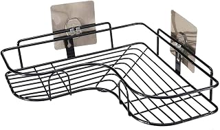 BENAVJI Drill Free Corner Shelf for Bathroom Wall Bathroom Organizer W