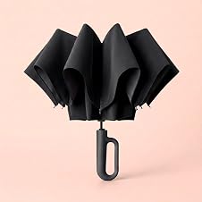 Roughhouse UV Protection Travel Umbrella for Sun & Rain | Auto Open Cl