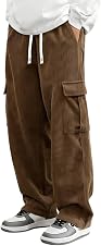 Samfor Pant for Men Casual Feel Cargo Joggers for Men  Loose Fit Utili