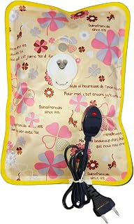 Electric Hot Water Bag for Pain Relief  Soft and Durable Heat Pouch fo