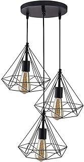 Groeien newflex_06_New Diamond Shape Hanging Light with Braided Cord (