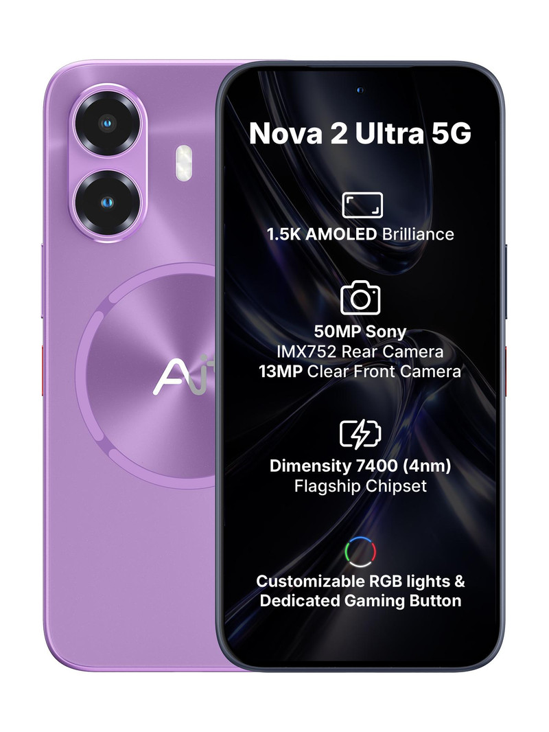 Ai+ Nova 2 Ultra 5G (Purple, 128 GB) 6 GB RAM