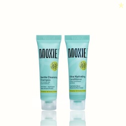 Moxie Beauty Rinse & Shine Mini Shampoo, Conditioner Combo | 15ml Each