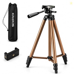 Kratos 51 Inch/130CM Aluminum Tripod Stand with 360 Rotatable Mobile H