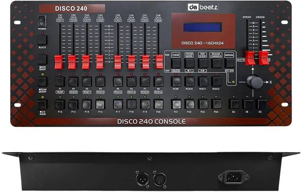 Da.Beatz. 240 channel dj light mixer,dmx 512 controller, dj mixer for
