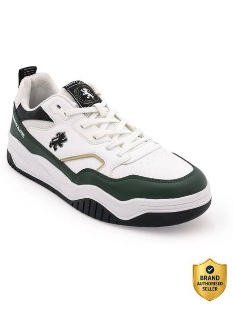 RED TAPE Sneakers for Men | Premium PU Finish, Lace-Up Closure & Styli