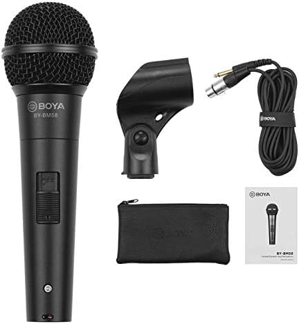 Boya BY-BM58 Professional Cardioid Dynamic Microphone with 5 metre XLR
