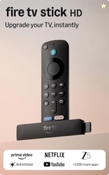 Amazon Fire TV Stick HD (newest model) our fastest HD stick yet, 1,500