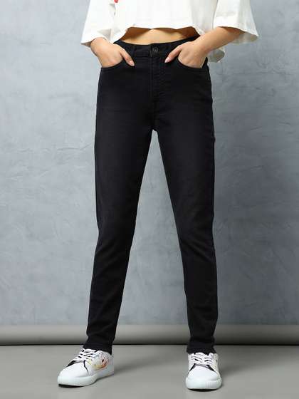 Flying Machine Women Skinny Fit High-Rise Stretchable Cotton Jeans (28