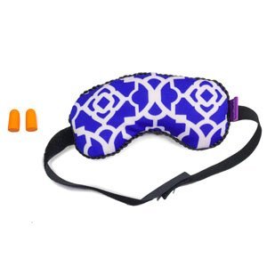 VIAGGI Microbeads Sleeping Blindfold Eye Mask and Noise Reduction Ear