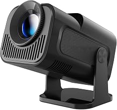 DR J VisualMagic 320 ProMax Smart Projector for Home 4K Ultra hd Suppo