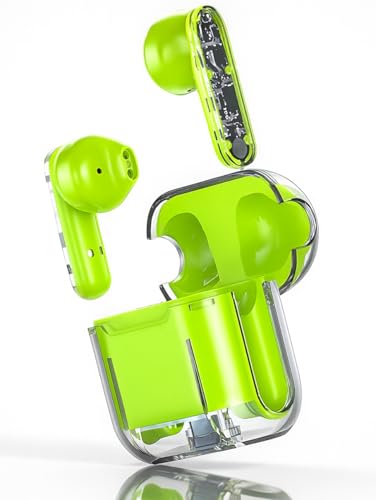 VEHOP TM10 Transparent Truly Wireless TWS Earbuds, AI-ENC Calls, Long