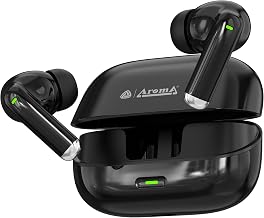 AROMA TWS17 Edge - V5.4 Upto 60Hr Playtime*, ENC, Dual Paring, Fast Ch