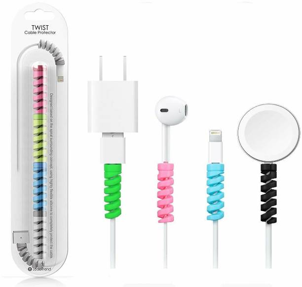 Hardercase 4-Pieces Charger Cable Protector Data Cable Charging Cord C