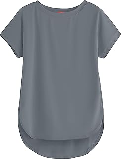 Women's Cotton Blend Solid Regular fit Round Neck Short Sleeve T-Shirt