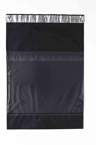 Porpoise Tamper Proof Courier Bags 8 inch  10 inch 1000 Pieces Black P