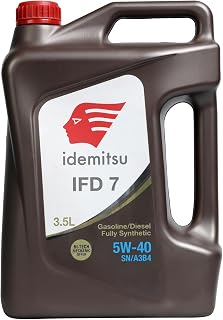 Idemitsu IFD7 5W-40 SN/A3B4 Full Synthetic Engine Oil for Diesel and P