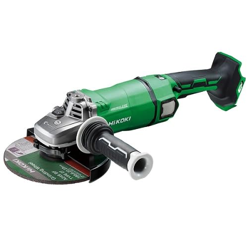HIKOKI G3618DAS4Z-LI Cordless Angle Grinder, 36V MultiVolt Tool, 5300