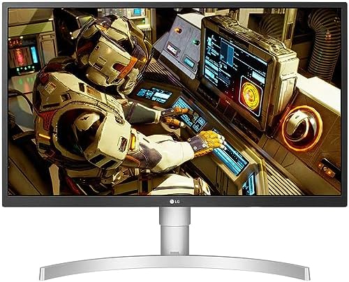 LG 69 cm/27 inches LCD 4K-UHD 3840 x 2160 Pixels HDR 10 Monitor with I