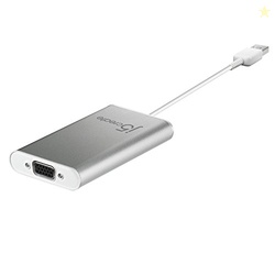 j5create USB to VGA Adapter, USB 3.0 to VGA Display Converter up to 20
