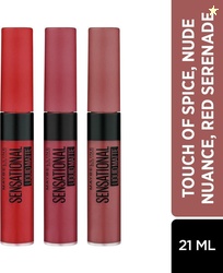 MAYBELLINE NEW YORK Liquid Matte PO3 (Touch of Spice, Nude Nuance...mo