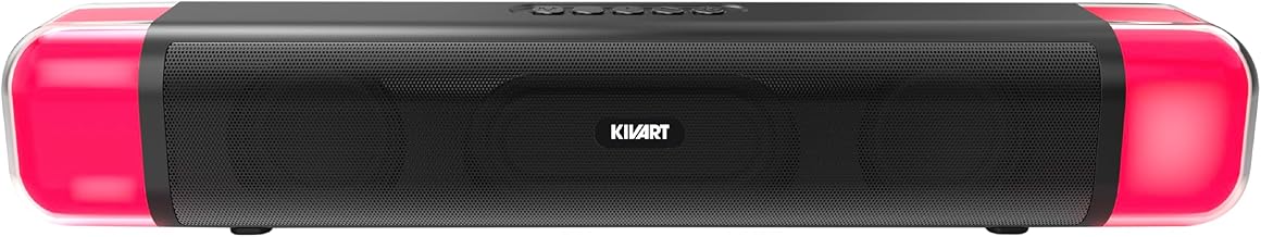 Glow Up+ Wireless Bluetooth Soundbar Speaker 20W RMS | RGB Party Light