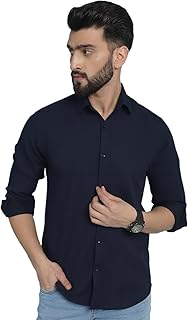Men's Striped Regular Fit Shirt