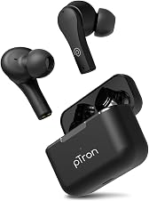 pTron Bassbuds Tango In-Ear TWS Earbuds, TruTalk AI-ENC Calls, Movie M